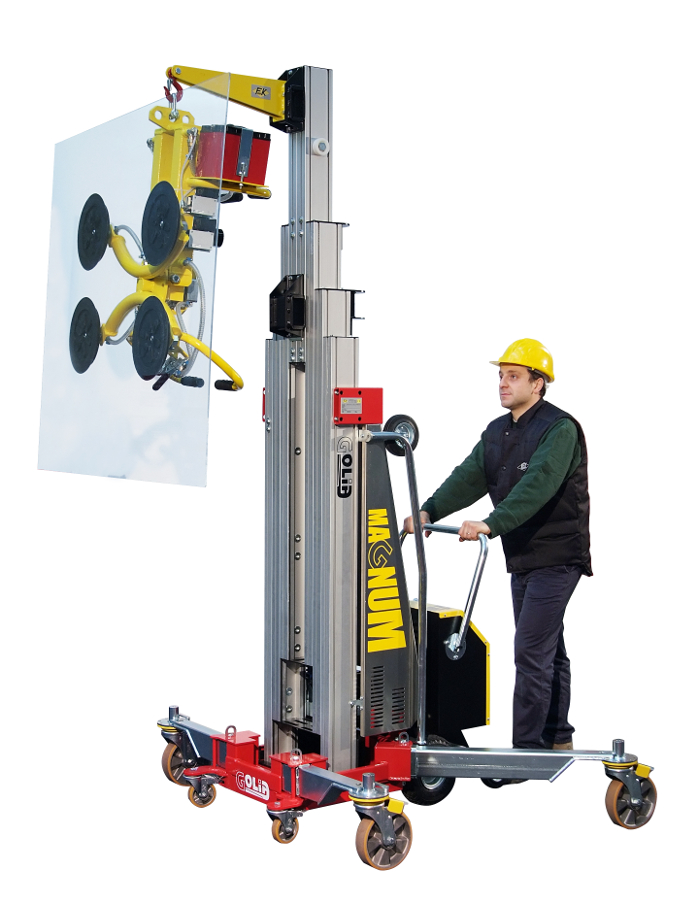 FEMAK – ratiņi un pacēlāji stikla un akmens plātņu transportēšanai