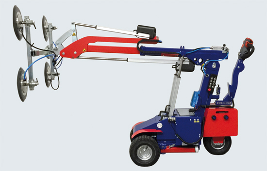 KS Schulten – roboti un pacēlāji stikla montāžas automatizācijai